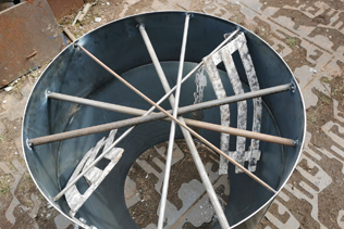 Průběh opravy míchačky: první fáze hotová! 🔧🌀