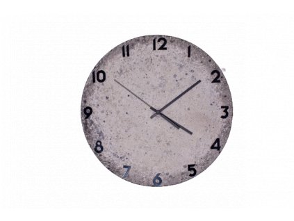 Betonové hodiny - 35 cm - měsíční -  Lacus Aestatis