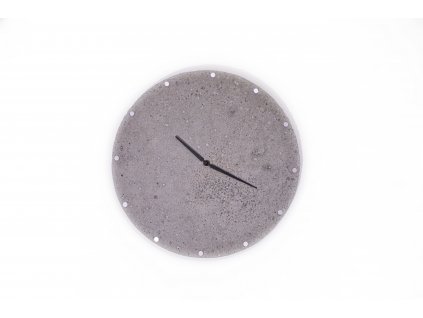 Betonové hodiny - 39 cm - měsíční -  Lacus Autumní