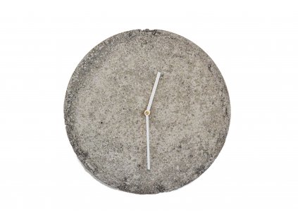 Betonové hodiny - 35 cm - měsíční