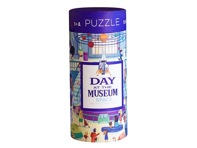 7070 puzzle tubus den v muzeu vesmir 72 dilku