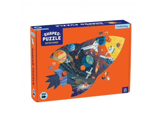 Shaped Puzzle - Outer Space (300 pc) / Tvarované puzzle - Vesmír (300 ks)