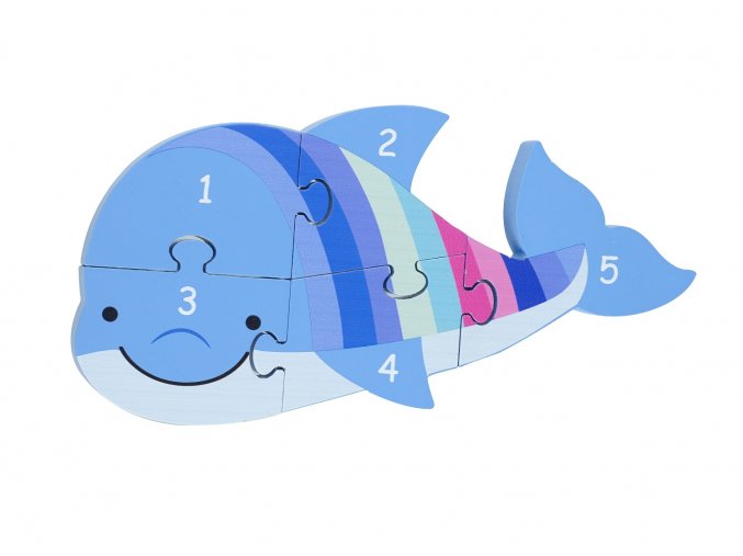 NUMBER PUZZLE DOLPHIN