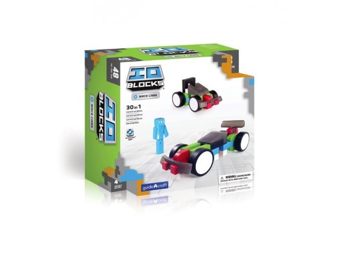 IO Blocks- závodní auta (Race cars)