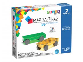Magna Tiles - Cars Expansion Set (2pc) / Magna Tiles - Rozšiřující set auta ( 2ks)
