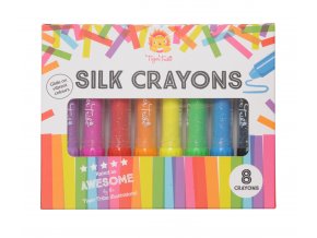 Hedvábné voskovky (8ks) / Silk Crayons (8pc)