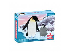Puzzle mini - Tučňák královský (48 ks) / Puzzle Mini - Emperor Penguin (48 pc)