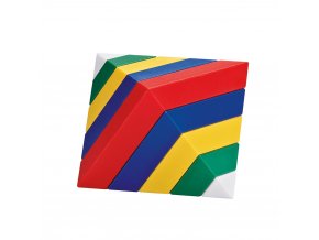 Vrstvící pyramida Wedge-it - základní barvy (15 dílků) / Wedge-it Pyramid in regular color (15 pc)