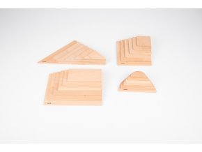 Natural architect panels - set of all 4