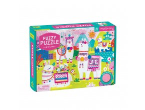 Fuzzy Puzzle Llama Land (42 pc) / Fuzzy Puzzle - Země Llam (42 ks)