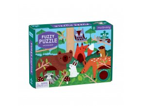 Fuzzy Puzzle Woodland (42 pc) / Fuzzy Puzzle - Les (42 ks)