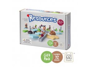 Stavebnice Resources - Gift Pack (72 dílků)