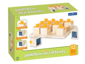 Zvukové kostky / Peekaboo sound boxes