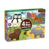 Puzzle Set 4 in a Box - Animals of the World