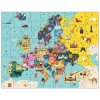 Geography Puzzle - Map of Europe (70 pc) / Geography Puzzle - Mapa Evropy ( 70 ks)
