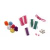 Jewellery Design Kit - Tassels and Pom Pooms / Sada na výrobu šperků - Střapce a pom pooms