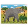 Puzzle Mini - African Elephant (48 pc) / Puzzle mini - Africký slon (48 ks)