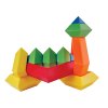 Vrstvící pyramida Wedge-it - duhové barvy (15 dílků) / Wedge-it Pyramida in orange color (15 pc)