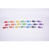 Dúhové ryby s čísly (20 ks) / Rainbow Gel Number Fish (20 pc)