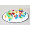 Translucent Colour Blocks (50 pc) / Geometrické tvary průhledné (50 ks)