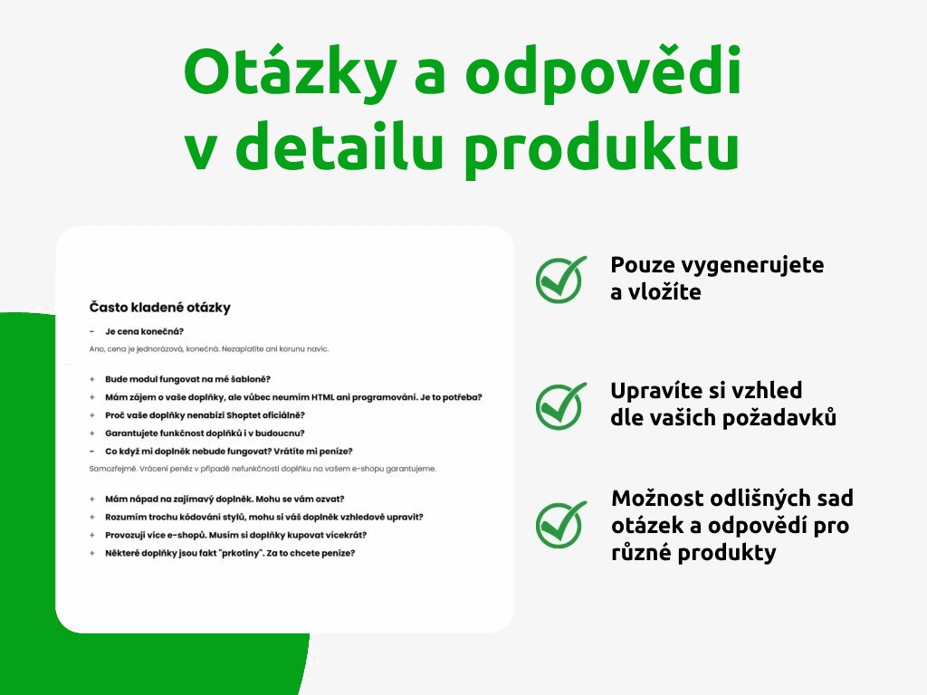 otazky a odpovedi v detailu produktu