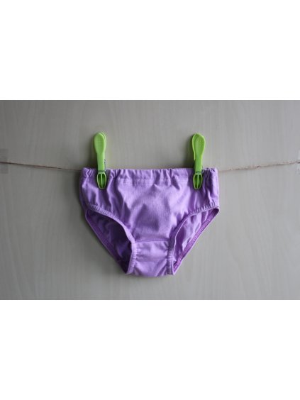 Dívčí bavlněné kalhotky fialové