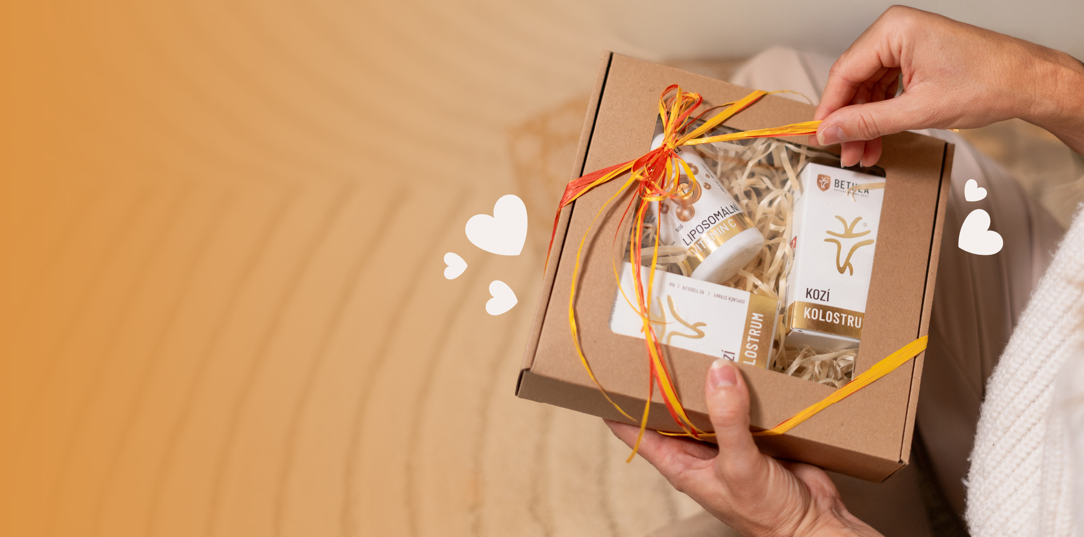 Sleva 10 % dárková balení Valentýn DESKTOP