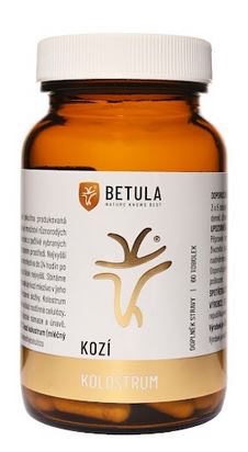 kozí kolostrum sklo