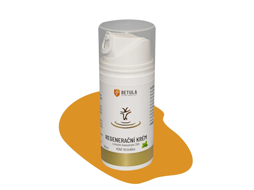 Regenerační krém s kozím kolostrem 24h - vůně Meduňka Objem: 50 ml