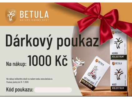 Výstřižek dárkový poukaz 1000 2026