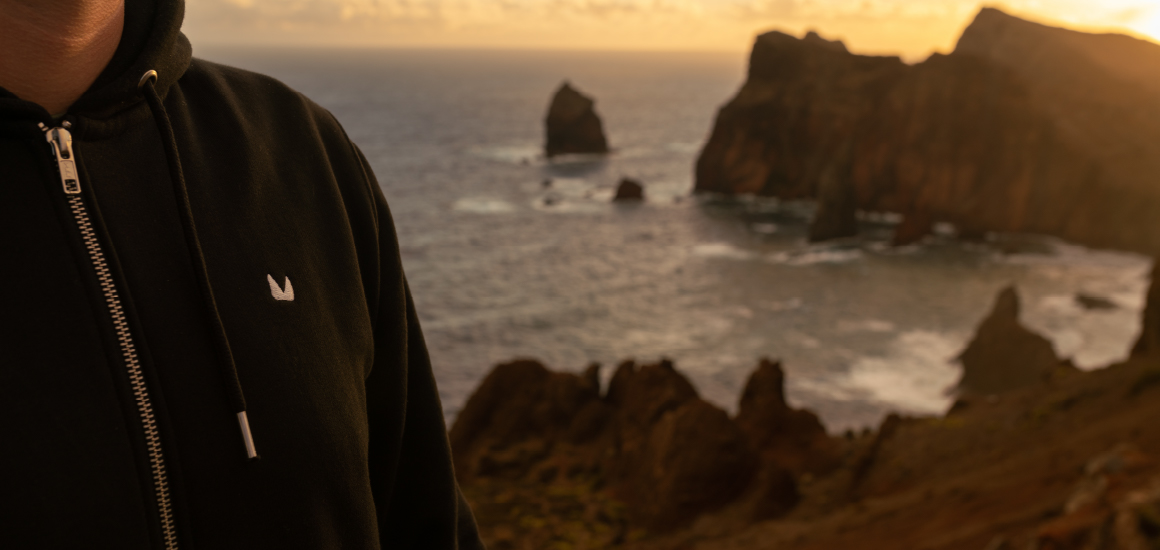 Mikina Vagus Zippa - černá