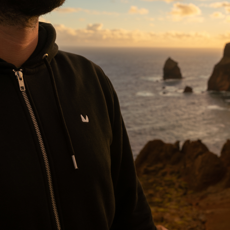 Mikina Vagus Zippa - černá