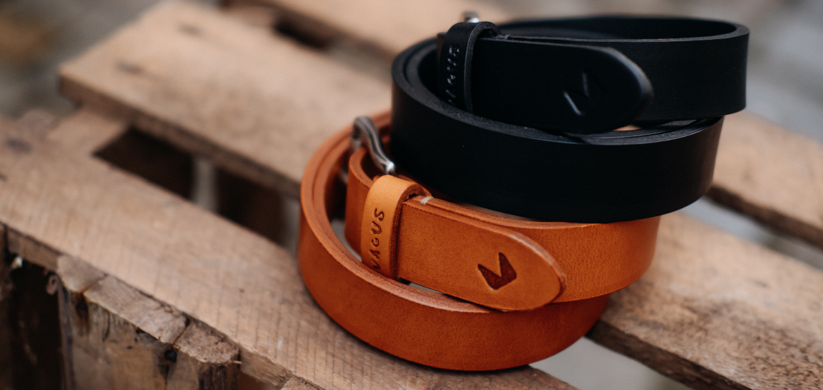 Dámský pásek Kožak - Koňak