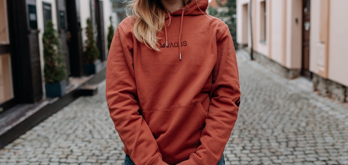 Mikina Klasic 3.0 - cihlová