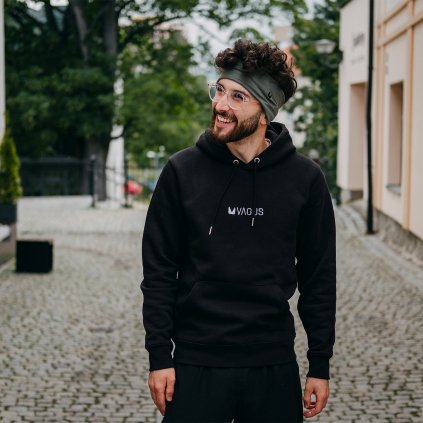 Mikina Vagus Klasic 3.0 - Černá/Bílá