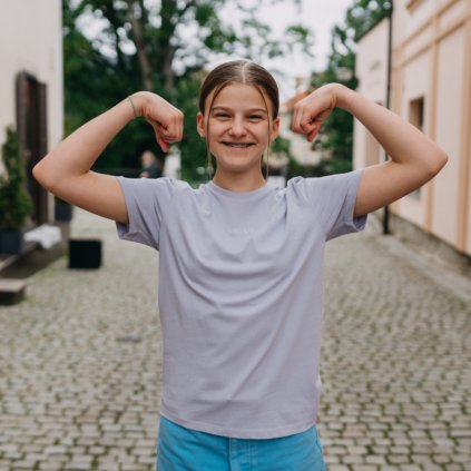 Dětské tričko Vagus Zajda - Fialové