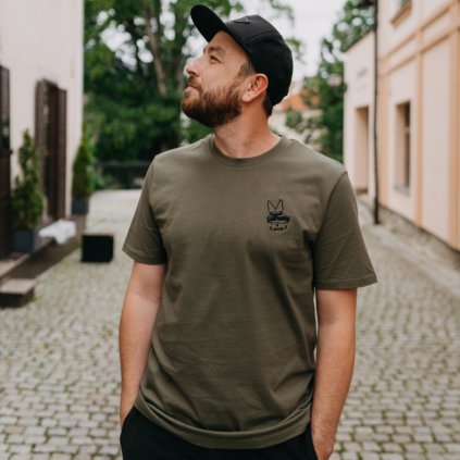 Unisex tričko Vagus Zajoch - Khaki