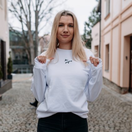 Mikina Vagus Kančí 2.0 - Bílá