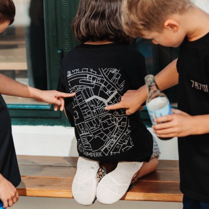 Dětské tričko Vagus x NA LOK - MAPA