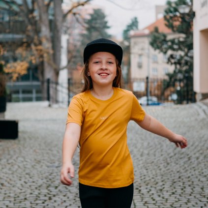 Dětské tričko Vagus Zajda - Hořčicové (2. jakost)