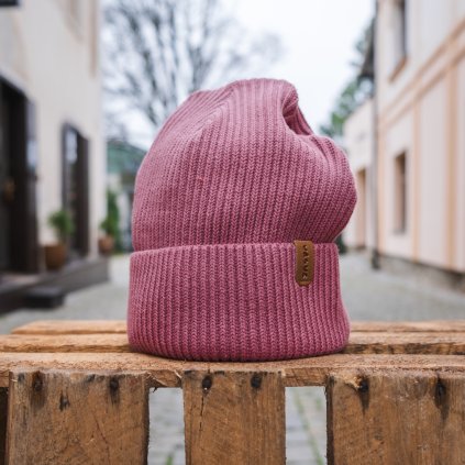 Čepice Vagus Hučka Fisherman - Starorůžová