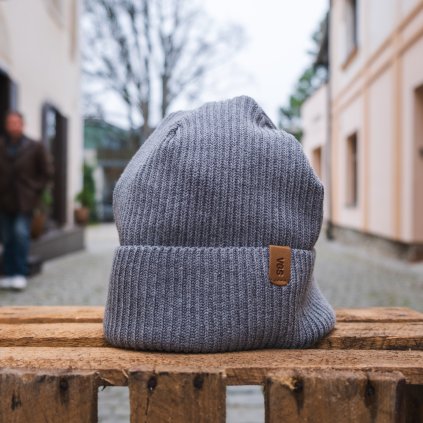 Čepice Vagus Hučka Fisherman - Šedá