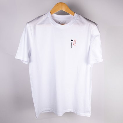 Unisex tričko Vagus KLARA Whoosh - Bílé