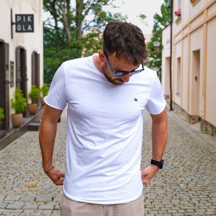 Unisex tričko Vagus Super-G 2.0 - Bílé
