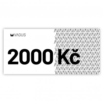 Dárkový poukaz - 2000 Kč