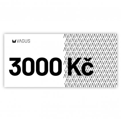Dárkový poukaz - 3000 Kč