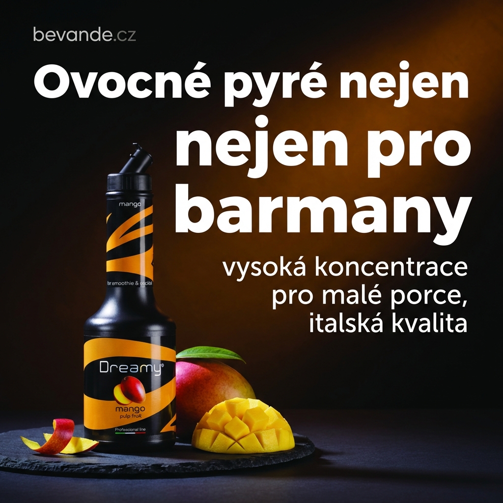 Jaký je rozdíl mezi sirupem Il Doge  a pyré Dreamy?