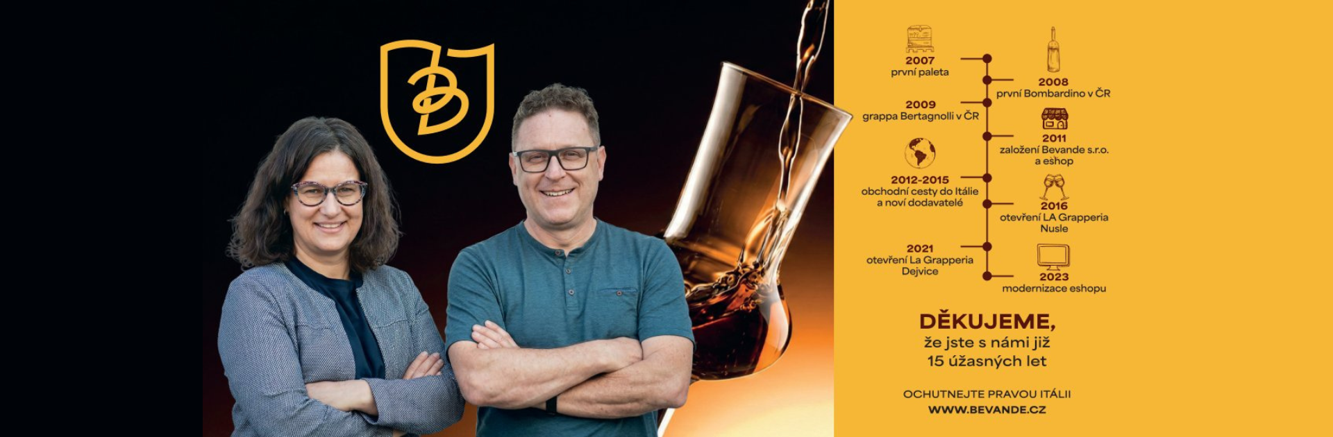 Bevande slaví 15 let