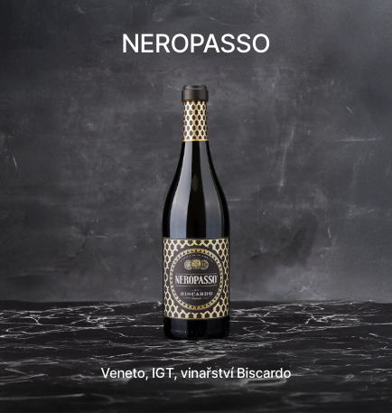 NEROPASSO, Veneto, IGT, vinařství Biscardo