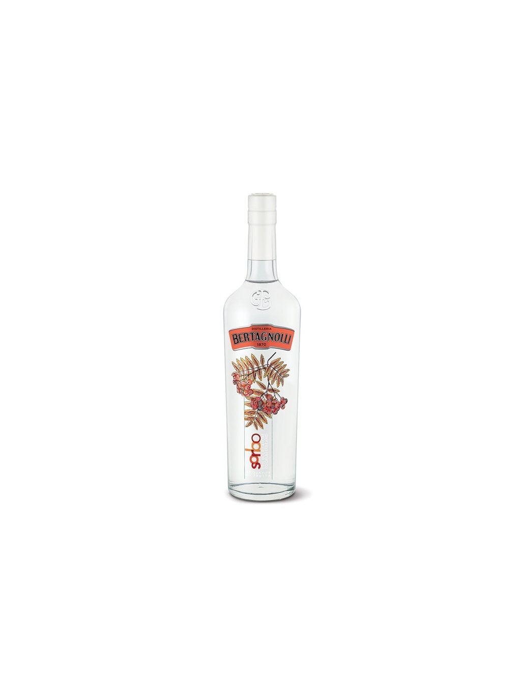 Acquavite di Sorbo dell'Uccellatore Volgelbeerbrand - jeřabina, Bertagnolli, Trentino,  0,7L 40% Vol.